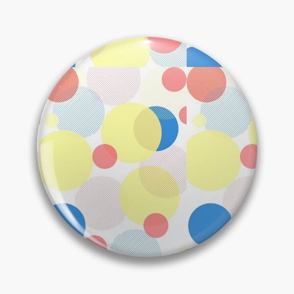 Item preview, Beautiful Modern Colors Large Polka Dots Rose Yellow Blue  designed and sold by Amalzaki.