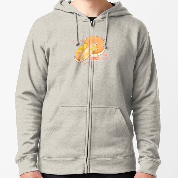 Doraemon dise/ño de dibujos animados Sudadera con capucha y bolsillo con cremallera