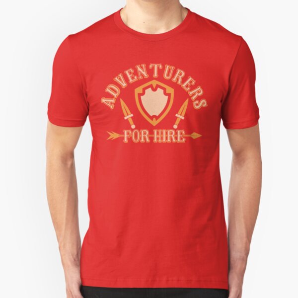 Adventurers For Hire Slim Fit T-Shirt