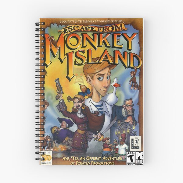 Item preview, ESCAPE FROM MONKEY ISLAND designed and sold by PIXLTEES.