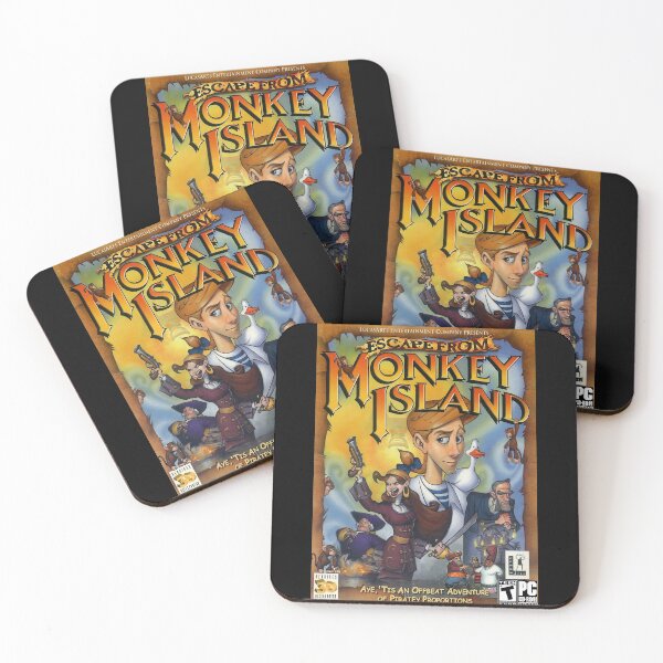 Item preview, ESCAPE FROM MONKEY ISLAND designed and sold by PIXLTEES.