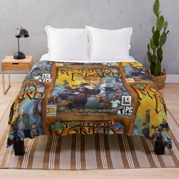 Item preview, ESCAPE FROM MONKEY ISLAND designed and sold by PIXLTEES.