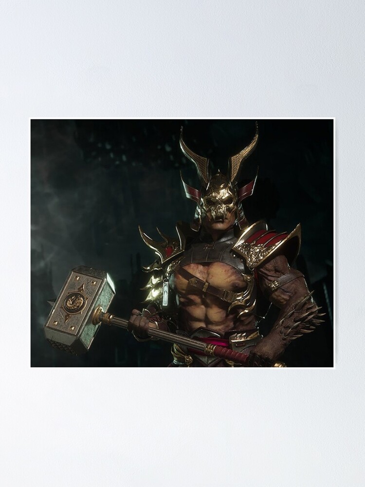 Shao Kahn MK11 Poster for Sale by Ghostach