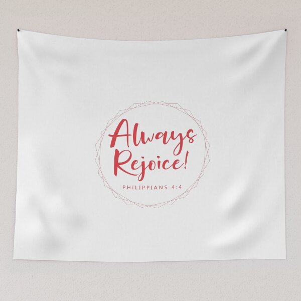 Item preview, Always Rejoice- RED designed and sold by Yesido.