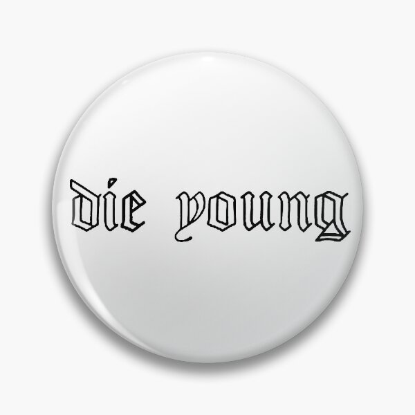 Item preview, Lil Peep Die Young Original Tattoo Design designed and sold by nmrkdesigns.