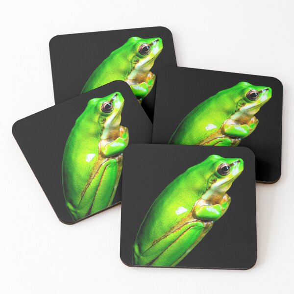 Item preview, Green Tropical Summer frog  designed and sold by conceptDVS.