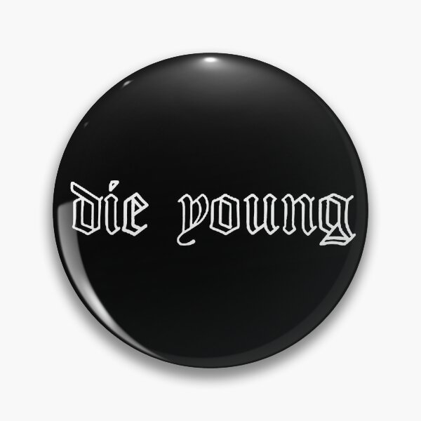 Item preview, Lil Peep Die Young Original Tattoo Design designed and sold by nmrkdesigns.