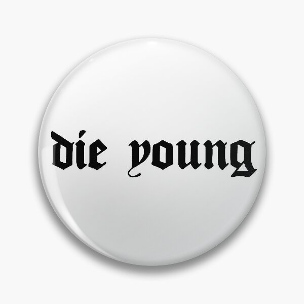 Item preview, Lil Peep Die Young Original Tattoo Design designed and sold by nmrkdesigns.