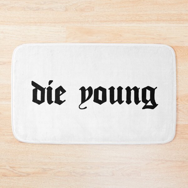 Item preview, Lil Peep Die Young Original Tattoo Design designed and sold by nmrkdesigns.