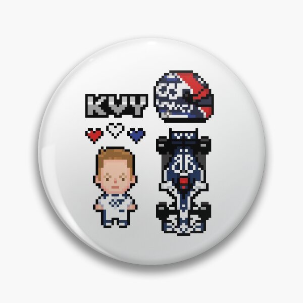 Item preview, Pixel Daniil Kvyat F1 2020 designed and sold by hyonibee.