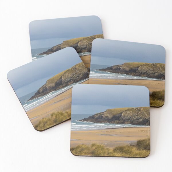 Item preview, A photograph of Holywell bay Beach Cornwall designed and sold by  Roscorla Photography.