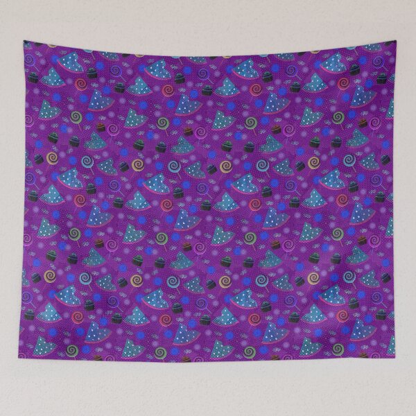 Item preview, Fruit and Sugar - Funky Purple designed and sold by wazoosi.