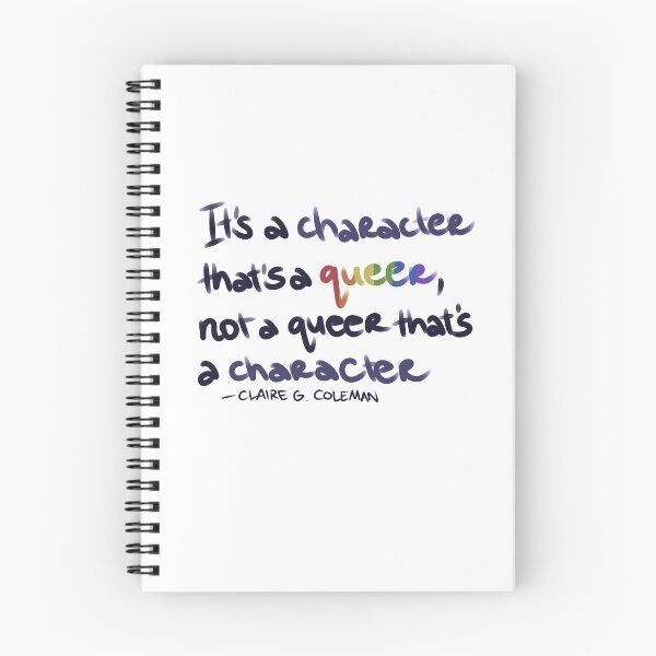 Item preview, It's a character that's a queer, not a queer that's a character designed and sold by sophisticart.