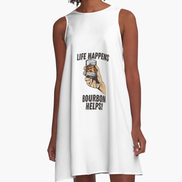 Item preview, Life Happens Bourbon Helps designed and sold by kudostees.