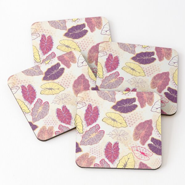 Item preview, Elephant Ears Lacey Leaves in a Warm Colour Combo designed and sold by Odsy.