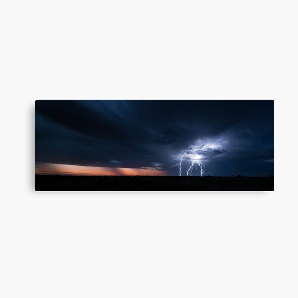 Storm out West - Great Victoria Desert, WA Canvas Print