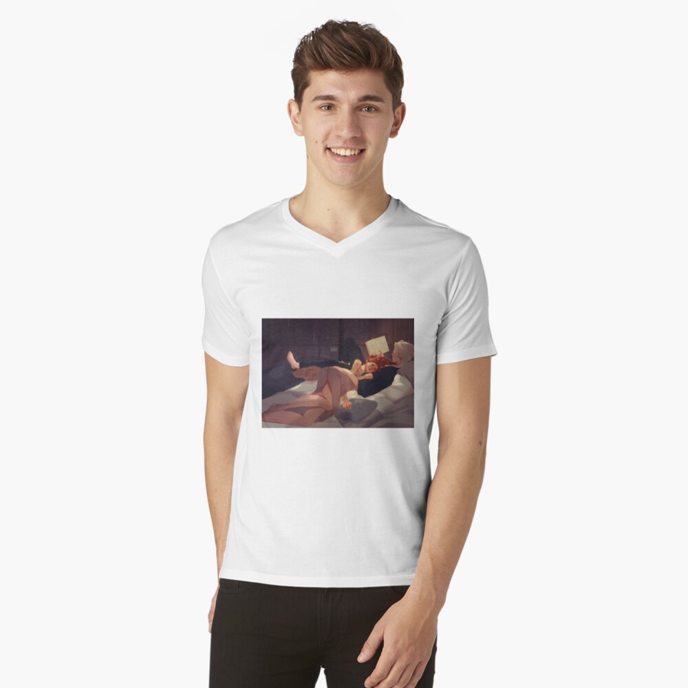 Item preview, V-Neck T-Shirt designed and sold by Elithien.