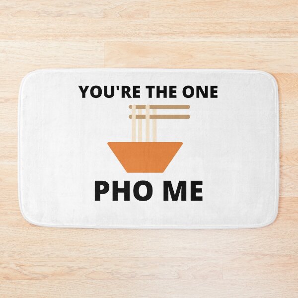 Item preview, You're The One Pho Me - Cheesy Food Love Puns designed and sold by flying-flamingo.