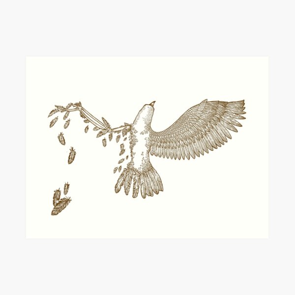 Leave The Past Behind Art Print