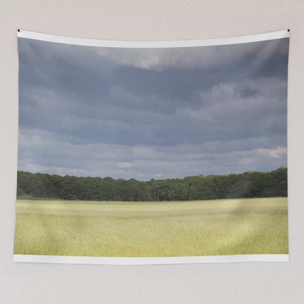 Item preview, Canopy french forest treetop springtime	 designed and sold by EstelleRossetti.