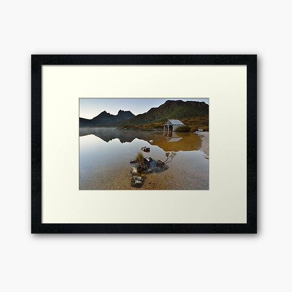 Item preview, Boatshed Dawn - Cradle Mountain designed and sold by Ian Berry.