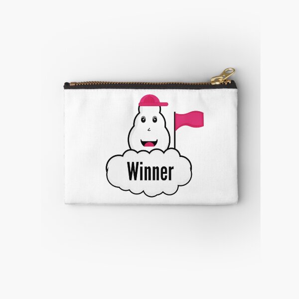 Item preview, Winner success snowman cloud flag designed and sold by Illutino.