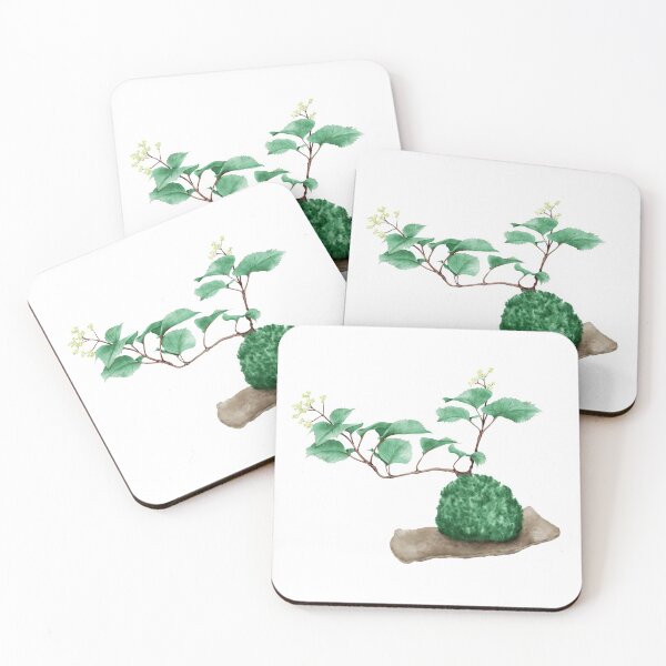 Item preview, Watercolor Illustration of a Moss Jade	 designed and sold by iswenyi.