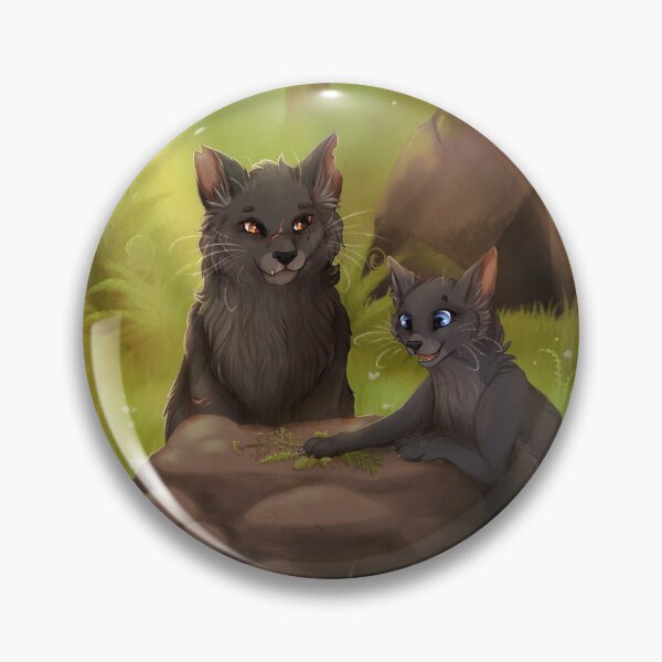 Item preview, Cinder Paw & Yellow Fang Illustration designed and sold by Lounnah.