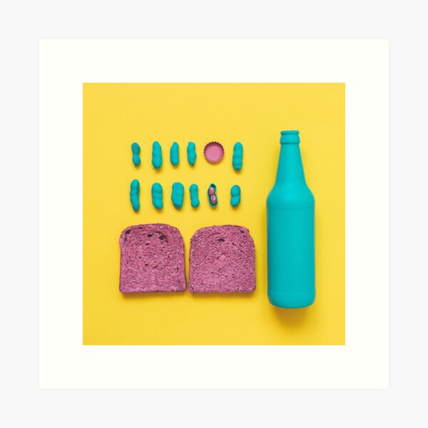 Bright Breakfast Art Print