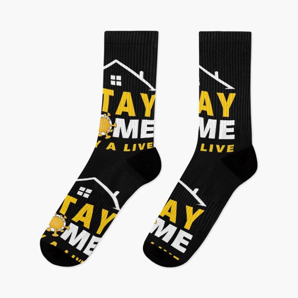 Item preview, Stay home stay safe designed and sold by TopDesignArt.