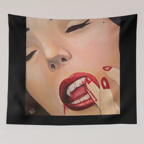 Item preview, dita von teese vampire designed and sold by Lobos Designs.