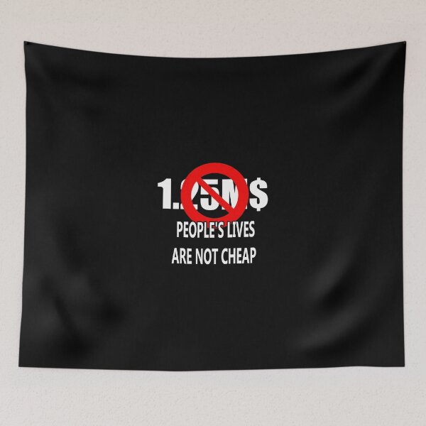Item preview, iSalem 1.25 million $ People's lives are not cheap Justice for George Floyd I Cant Breathe T-Shirt Women's Outdoor Sports Short Sleeve Shirt designed and sold by iSalem.