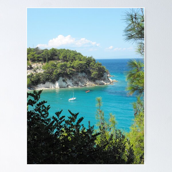 Item preview, Greek Island Beach Samos 4 #photography designed and sold by SlavicaB.