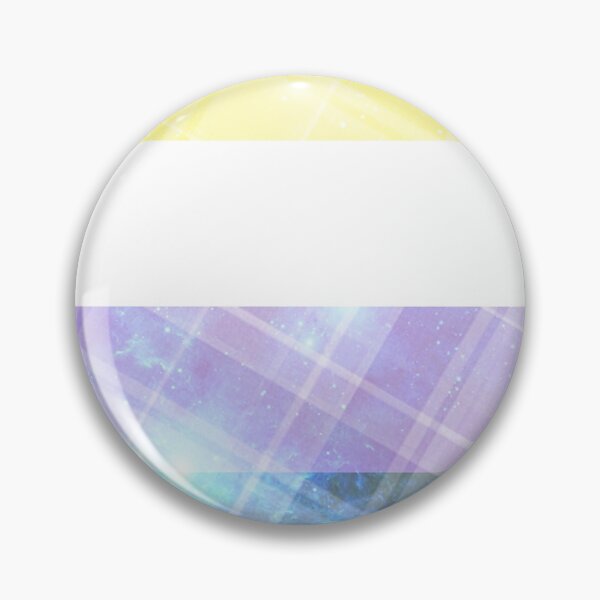 Item preview, Plaid space themed non-binary flag  designed and sold by Jemjae1112.