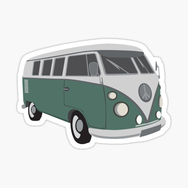 Vw T2 Stickers | Redbubble