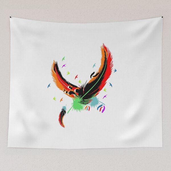 Item preview, The flying birds feather freedom design designed and sold by gideonm.