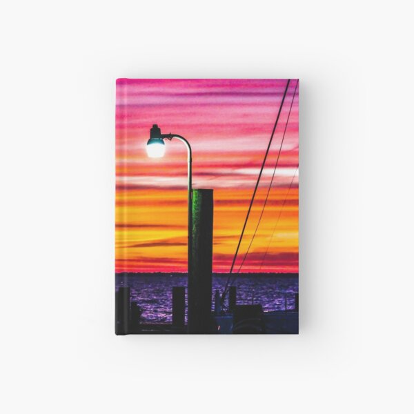 Leave the Light On Hardcover Journal