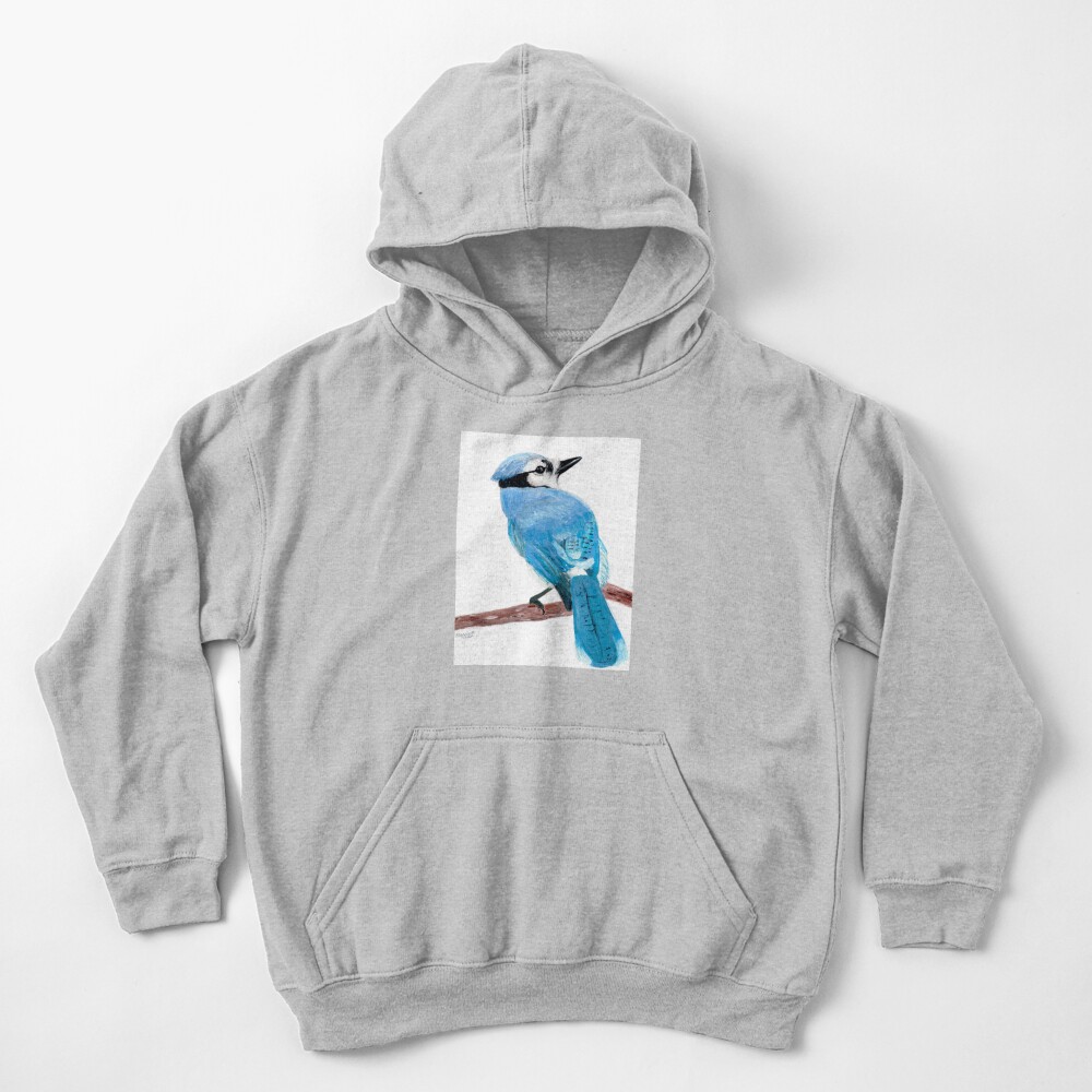 Blue Jay on Branch Kids T-Shirt for Sale by TheNativePigeon