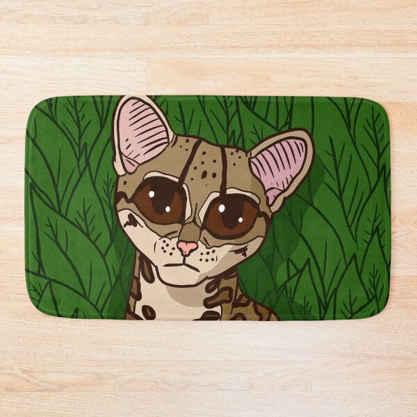 Item preview, cute wild cat, margay. designed and sold by JJadx.