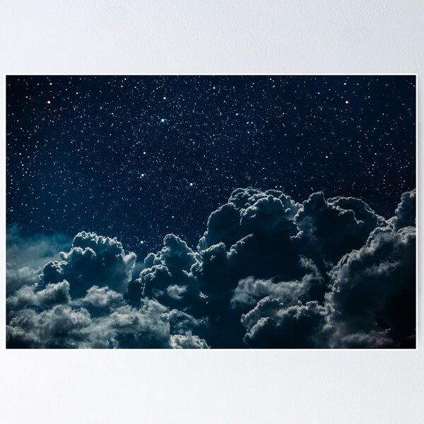 Item preview, Clouds at night designed and sold by Ephemeral Joy.
