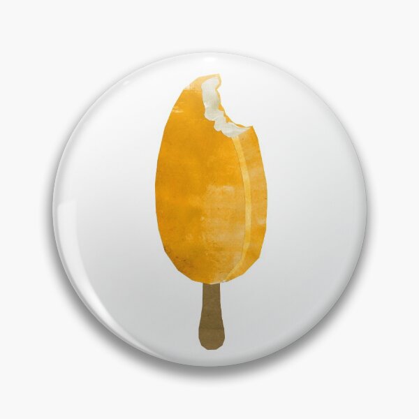 Item preview, Ice lolly - tropical orange coated vanilla designed and sold by BabbanGaelg.