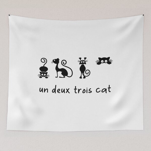 Item preview, Un Deux Trois Cat  designed and sold by awesomedesignrd.