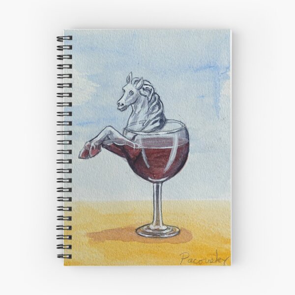 Item preview, horse wine glass designed and sold by 2paintu.