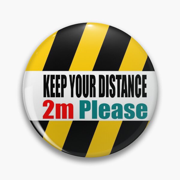 Item preview, keep your distance please, 2m designed and sold by stephenignacio.