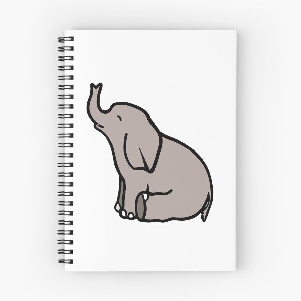 Item preview, Happy little baby elephant  designed and sold by Clara Ryder.