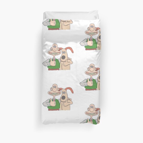 Wallace and Gromit Cartoon Duvet Cover