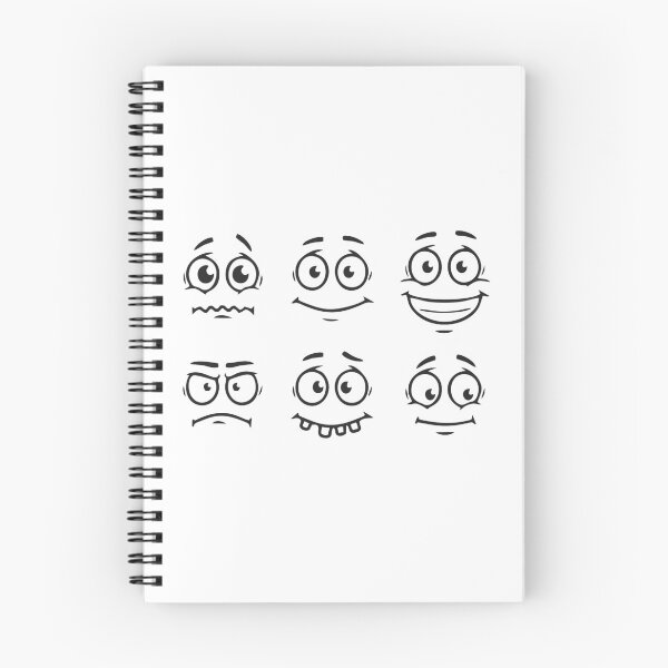 Item preview, Funny Mood Cartoon faces designed and sold by carlarmes.