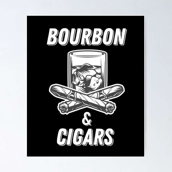 Item preview, Bourbon And Cigars designed and sold by kudostees.