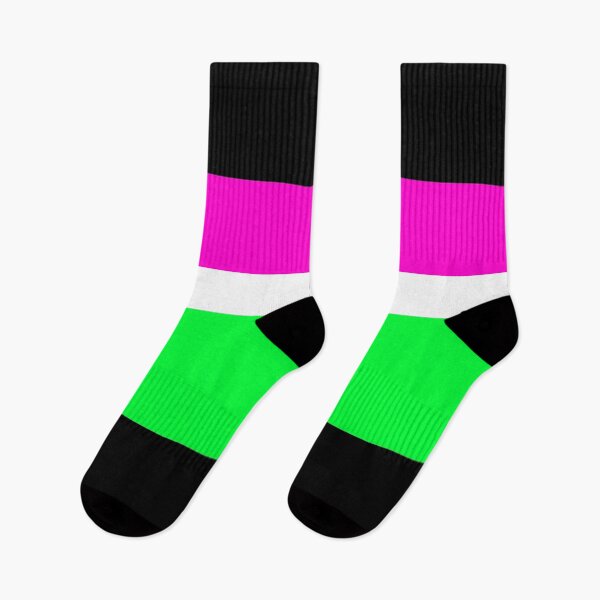 Item preview, BLACK AND NEON  PINK AND NEON GREEN  LICORICE ALLSORTS LOLLY | CANDY STRIPES  designed and sold by ozcushionstoo.