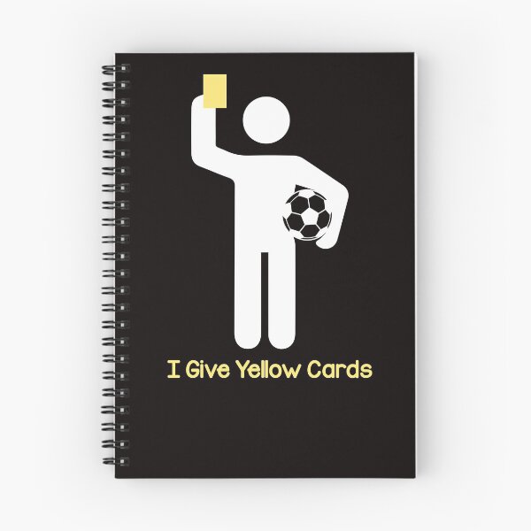 Item preview, Yellow card referee warning designed and sold by Imutobi.